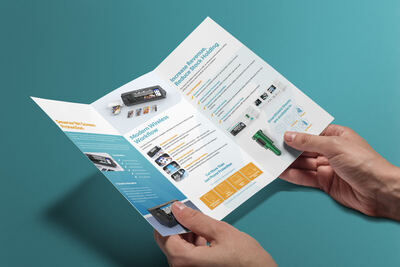 Devia UK, Brochure Design by Coventry Graphic Designer