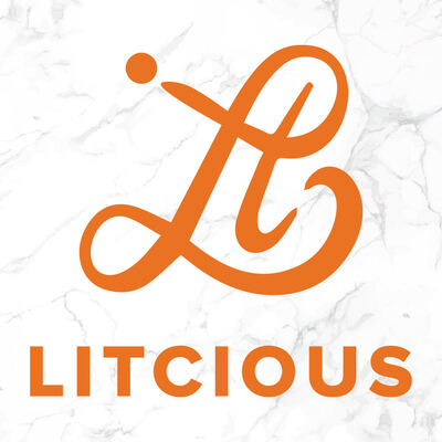 Litcious — Logo design by Coventry Graphic Designer