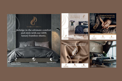 The Beauty Sheets — Social media design by Coventry Graphic Designer
