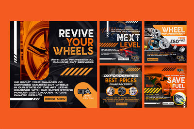 Oxford Performance Autos — Social media design by Coventry Graphic Designer
