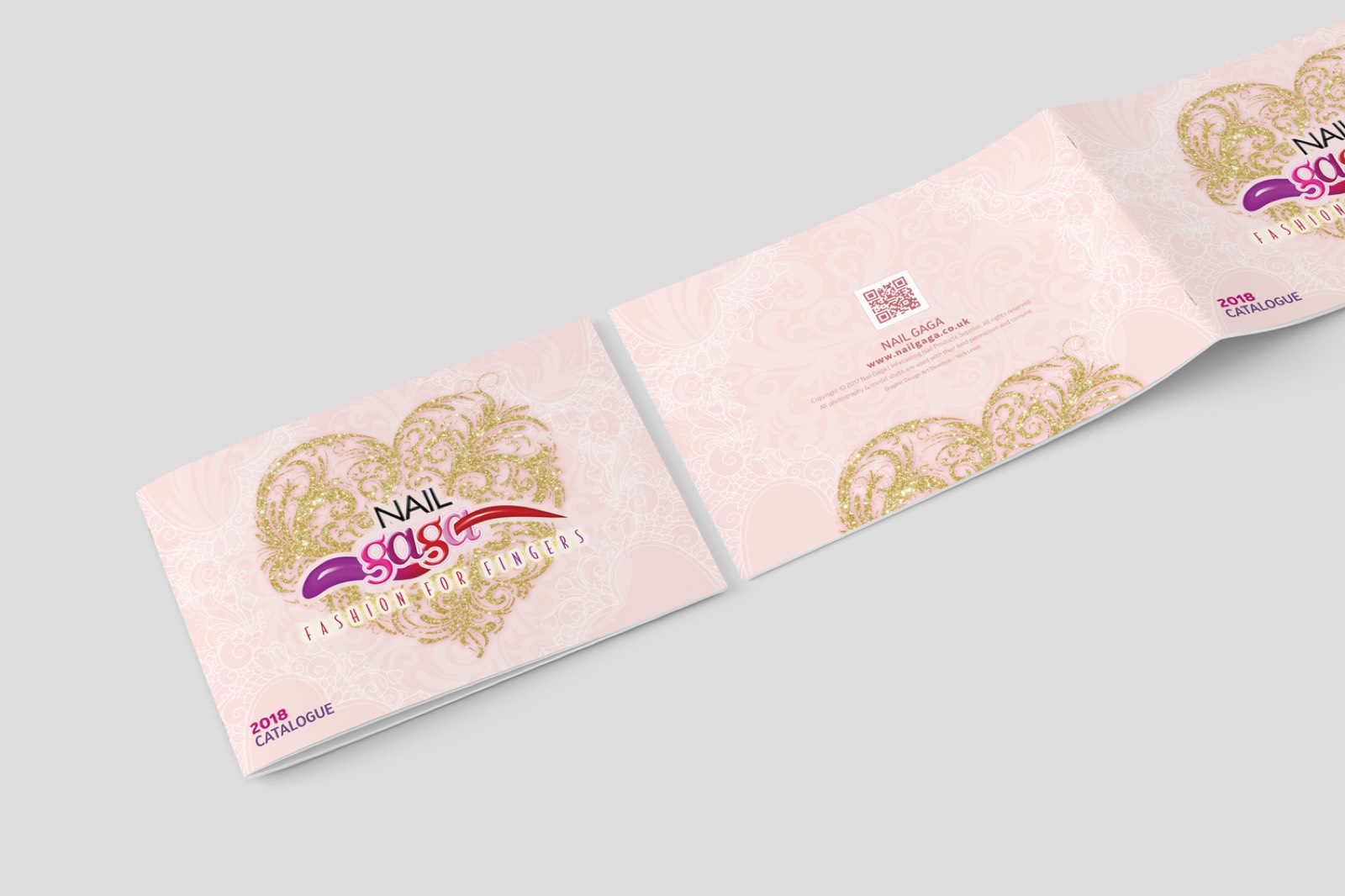 Nail Gaga Brochure Design