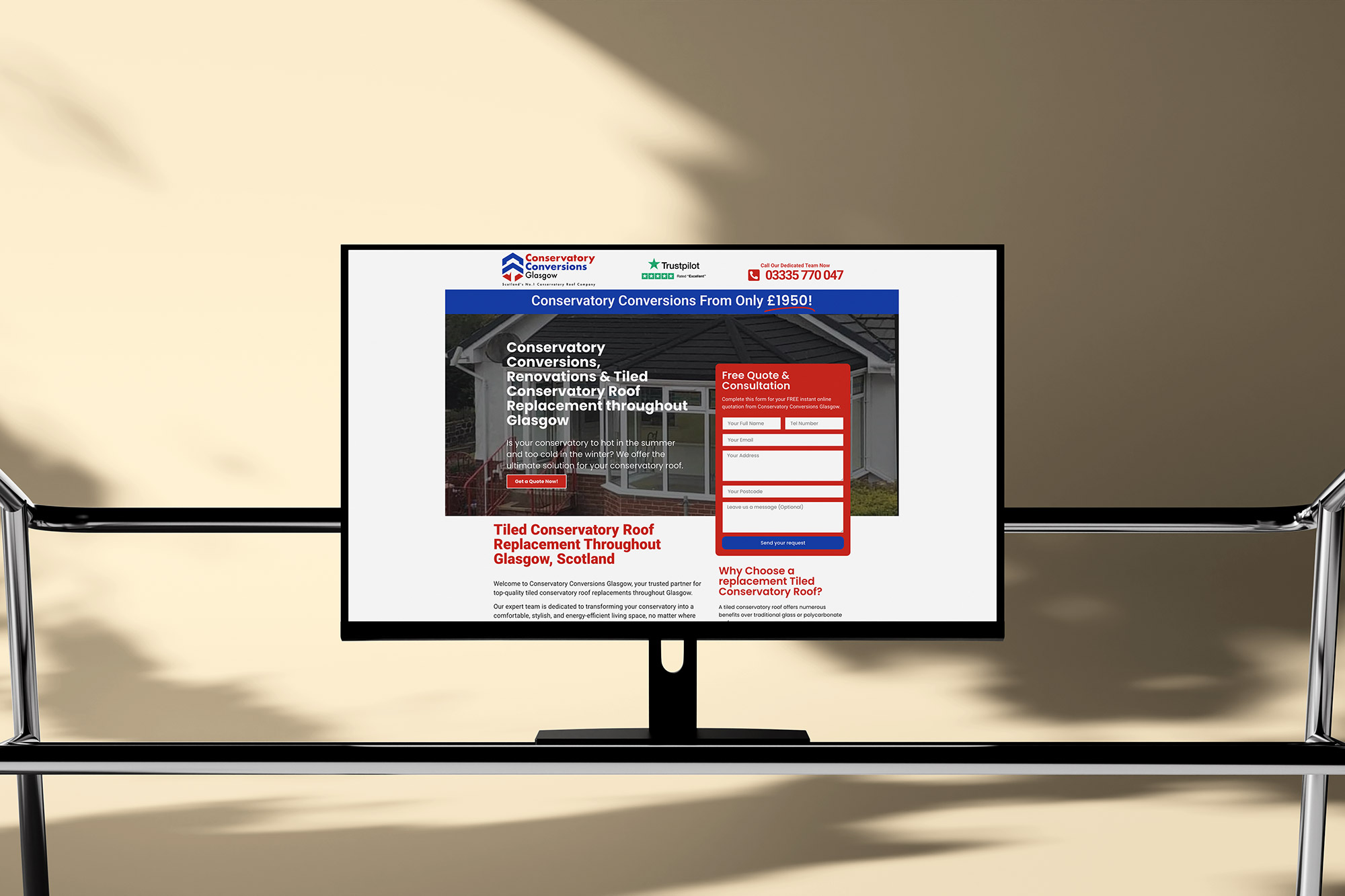 Conservatory Conversions Glasgow Web Build